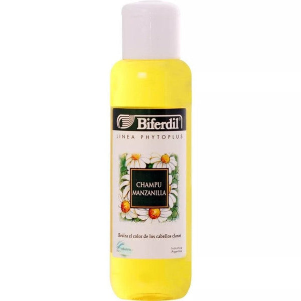 Biferdil Shampoo Chamomile Extract Light Hair (200ml/6.76Fl Oz), Natural, Moisturizing & Strengthening for Blonde & Brown Hair