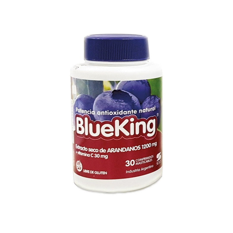 Blueking Antioxidant Chews (30 Units) - Natural Ingredients for Immune, Energy & Kidney Health