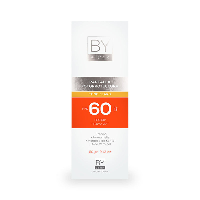 Byshe By Block Color T. Light Sunscreen: UVA/UVB Protection, Lightweight Texture, Water & Sweat Resistant (60Gr / 2.02Oz)