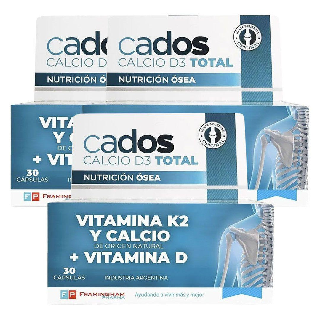 Cados Calcium Total Complex D3 (K2 Vitamin, Calcium + D Vitamin)