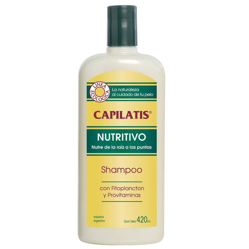 Capilatis Nourishing Shampoo 420ml/14.20fl Oz | Restores Shine, Elasticity & Nutrients to Hair