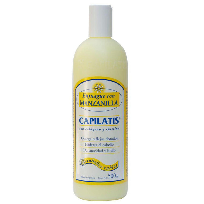 Capilatis Rinse with Chamomile (500ML / 16.9FL Oz ) Strengthen & Moisturize Hair -