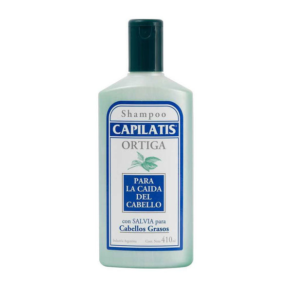 Capilatis Shampoo Nettle Oily Hair(410mL / 13.86 Fl Oz) Natural Plant-Based Formula to Reduce Greasiness & Inflammation -