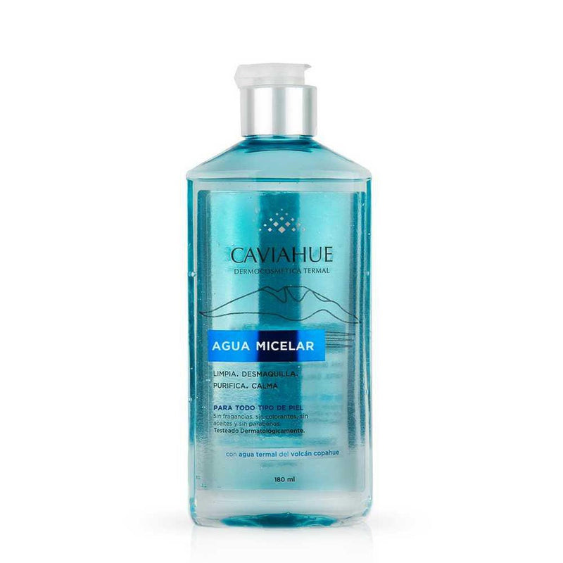 Caviahue Micellar Water(180ml / 6.08Fl Oz) Gentle and Hypoallergenic Formula for All Skin Types