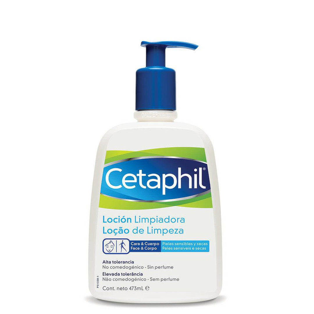 Cetaphil Sensitive Skin Cleansing Lotion (473ml / 15.99fl oz) - Benefits for Sensitive Skin