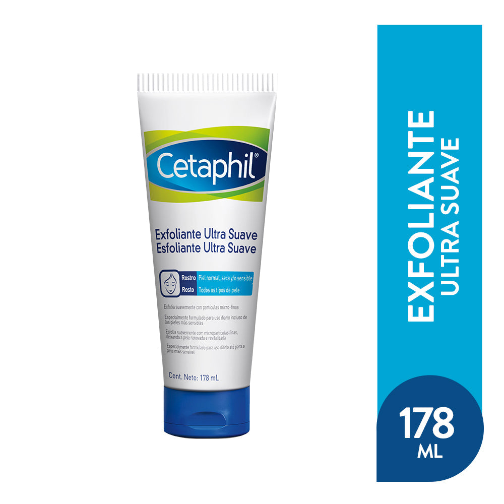 Cetaphil Ultra Soft Facial Scrub Gentle Exfoliation with Paraben-Free Cetaphil Ultra Soft Facial Scrub (178ml / 6.01fl oz)