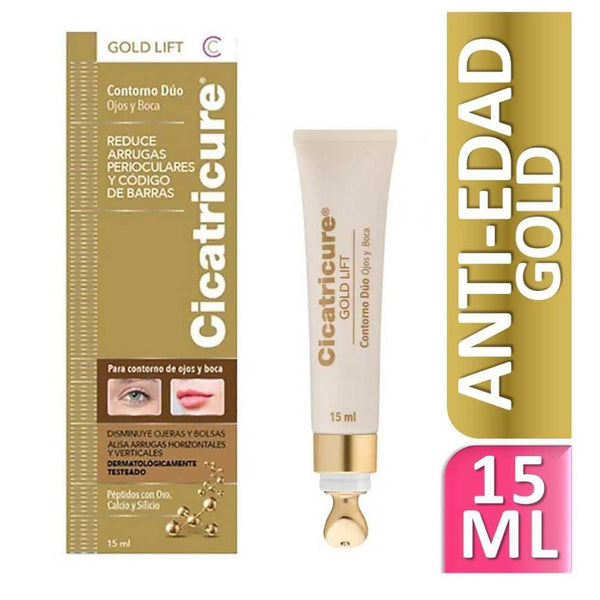 Cicatricure Duo Gold Lift(15g/0.529oz) Reduce Wrinkles, Improve Skin Elasticity and Restore Firmness -