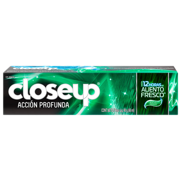 Close Up Menthol Paradise Gel Toothpaste: Fresh Breath, Strong Teeth & Lasting Confidence 90Gr / 3.04Oz