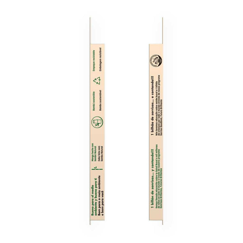 Colgate Bamboo Charcoal Toothbrush with Natural Biodegradable Handle - 1 Unit
