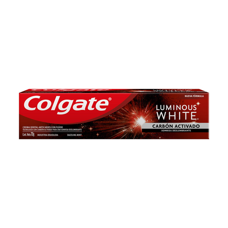 Colgate Max White Charcoal whitening toothpaste with activated