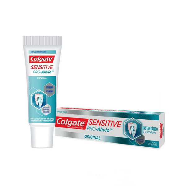 Colgate Sensitive Pro-Alivio Toothpaste - Maximum Relief of Hypersensitivity, Fluoride Protection, Mild Mint Flavor 110gr / 3.81oz