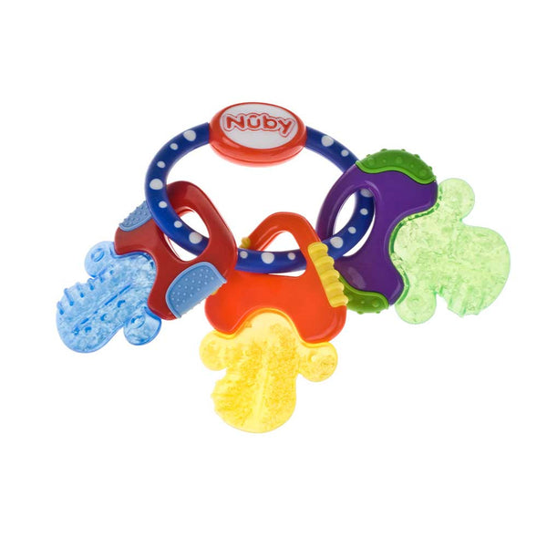 Cool and Comfortable: Nuby Nibble Keys with Gel for Cooling - BPA Free, Non-Toxic and Easy to Clean