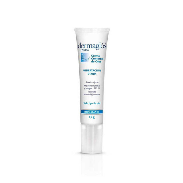 Dermaglos Facial Eye Contour: Hydrate, Brighten, Strengthen & Reduce Puffiness with Natural Ingredients