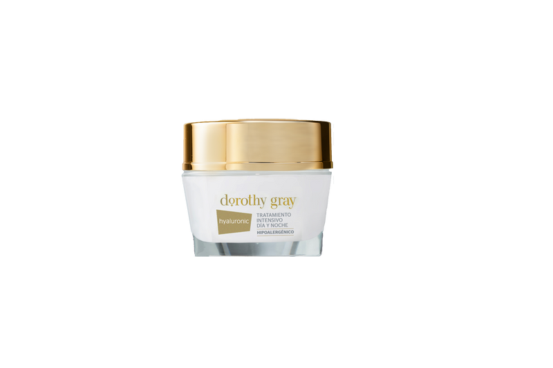 Dorothy Gray Hyaluronic Acid Day & Night Cream, 50gr/1.69oz - Hypoallergenic, Dermatologically Tested, Paraben & Fragrance Free