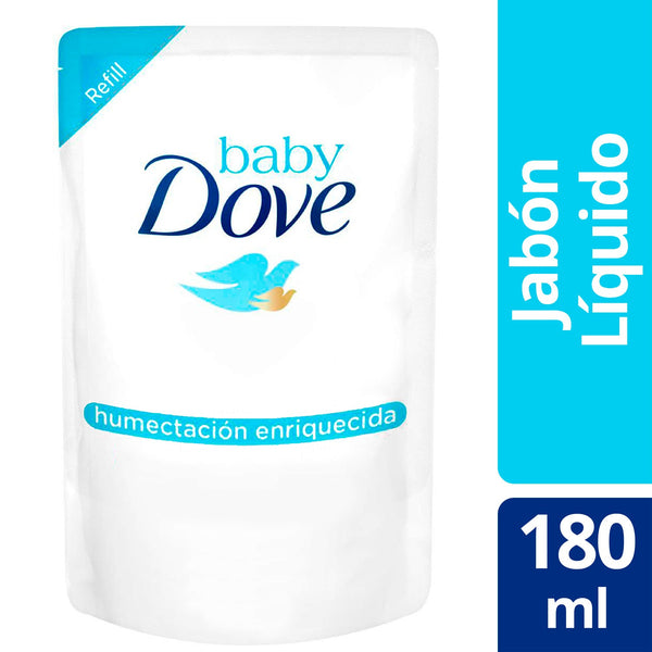 Dove Baby Refill Liquid Soap with Moisturizing Enriched Ingredients (180ml/6.08fl oz)