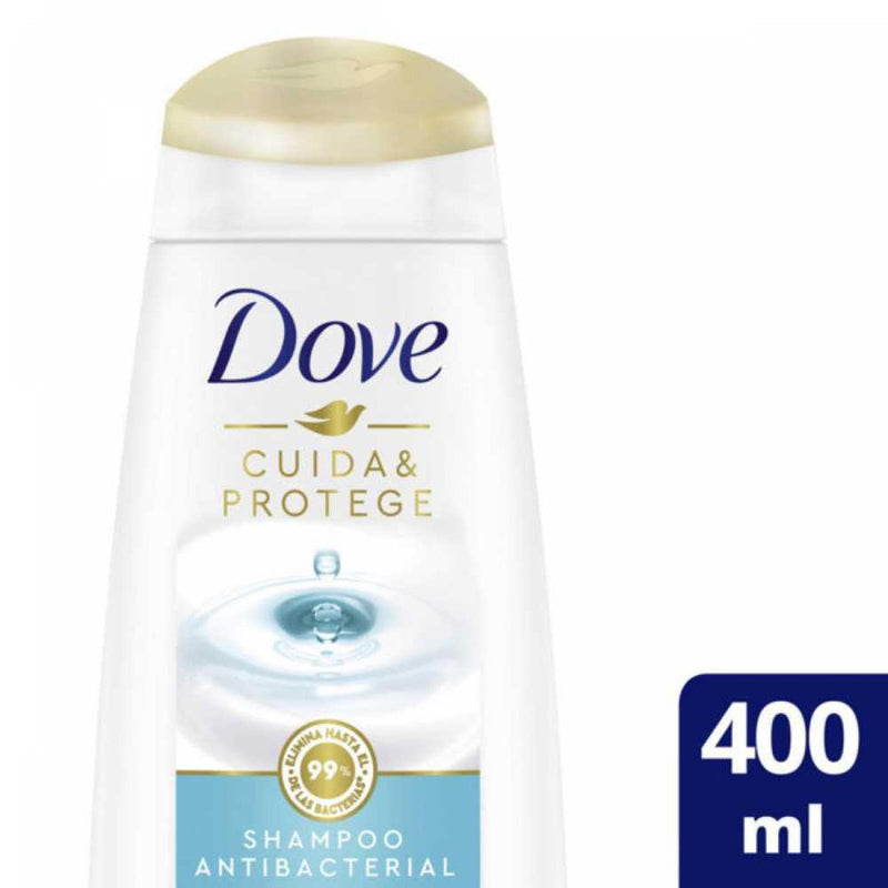 Dove Care & Protect Shampoo - 400ml / 13.52 Fl Oz - Nourishing, Strengthening, Anti-Frizz, Softening, Moisturizing, Shine, Color Safe