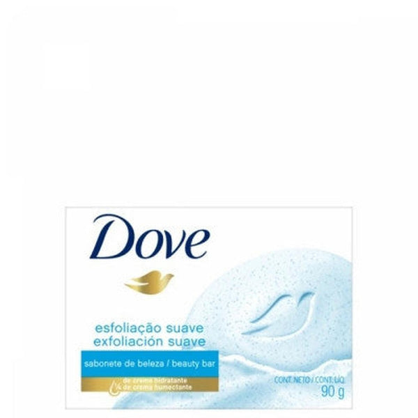 Dove Exfoliating Vanity Soap (90Gr / 3.17Oz) - Gently Removes Dead Skin Cells, Moisturizes & Hydrates Skin