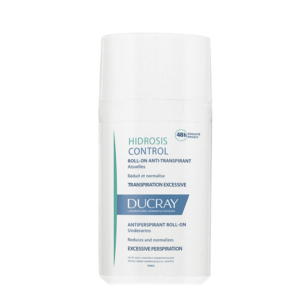 Ducray Hidrosis Control Roll On: 48h Efficacy, Prevents Bad Odors, Suitable for All Skin Types 40ml / 1.35fl oz