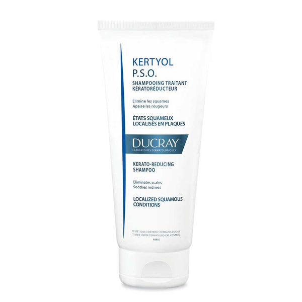 Ducray Kertyol PSO Keratoreducer Treatment Shampoo - Relieve Psoriasis Scales, Eliminate Plaques, Reduce Redness & Irritation (125ml / 4.22fl oz)