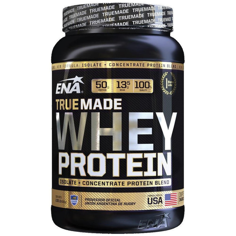 Ena True Made Whey Protein Vanilla Ice Cream Sports Supplement(930Grs / 32.80Oz): 24g of Protein, Low Fat & Carbs, Gluten & Lactose-Free