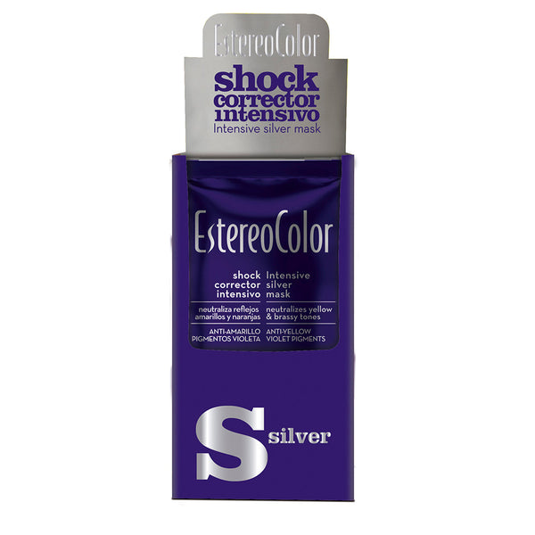 Estereocolor Hair Treatment Shock Silver 50Gr / 1.69Oz