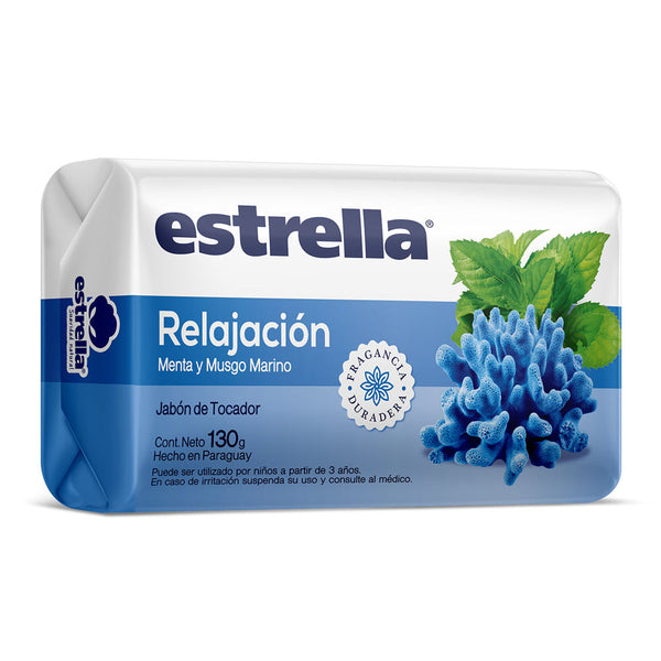 Estrella Relaxation Bar Soap: Natural, Paraben-Free, and pH-Balanced for All Skin Types