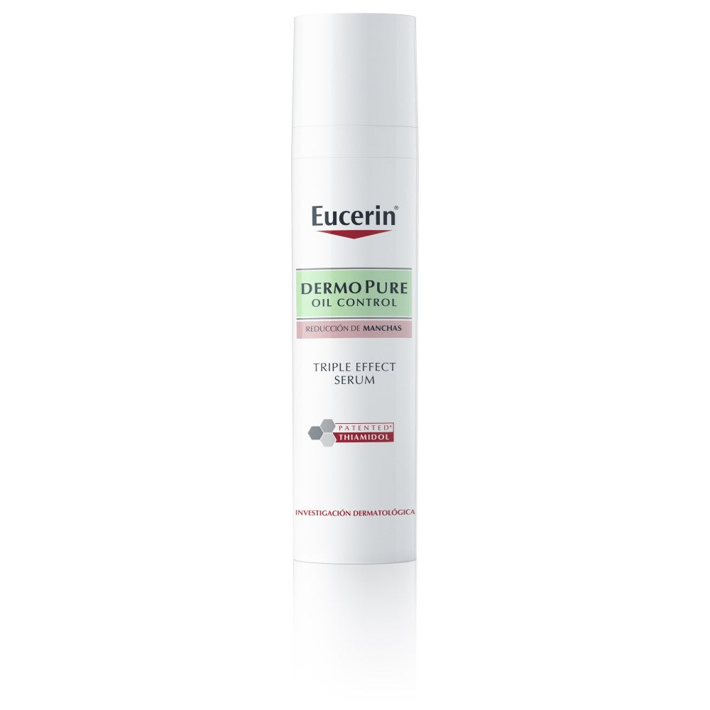 Eucerin Dermopure Oil Control Triple Effect Serum for Acne Spots - Visible Results in 2 Weeks 40Ml / 1.35Fl Oz