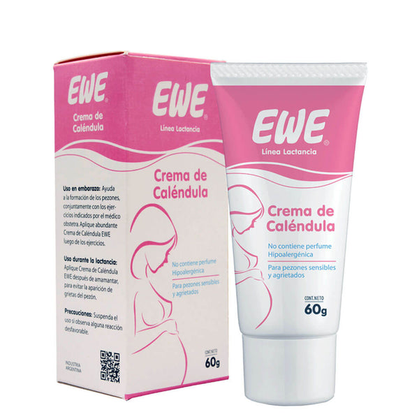 Ewe Mamma Calendula Cream: Natural and Hypoallergenic Skin Care with Calendula Extract