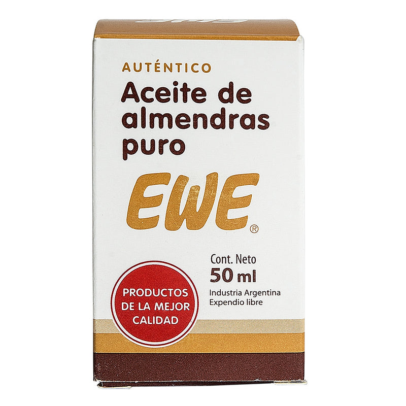 Ewe Pure Almond Oil - 100% Natural, Cold-Pressed, Rich in Vitamins & Minerals - For All Skin Types