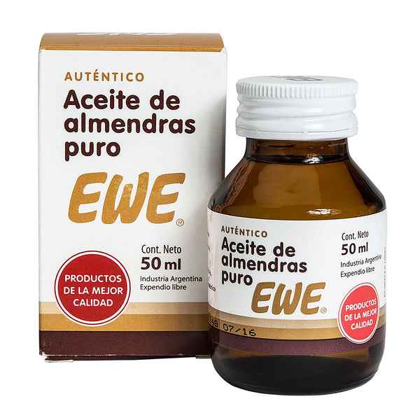 Ewe Pure Almond Oil - 100% Natural, Cold-Pressed, Rich in Vitamins & Minerals - For All Skin Types
