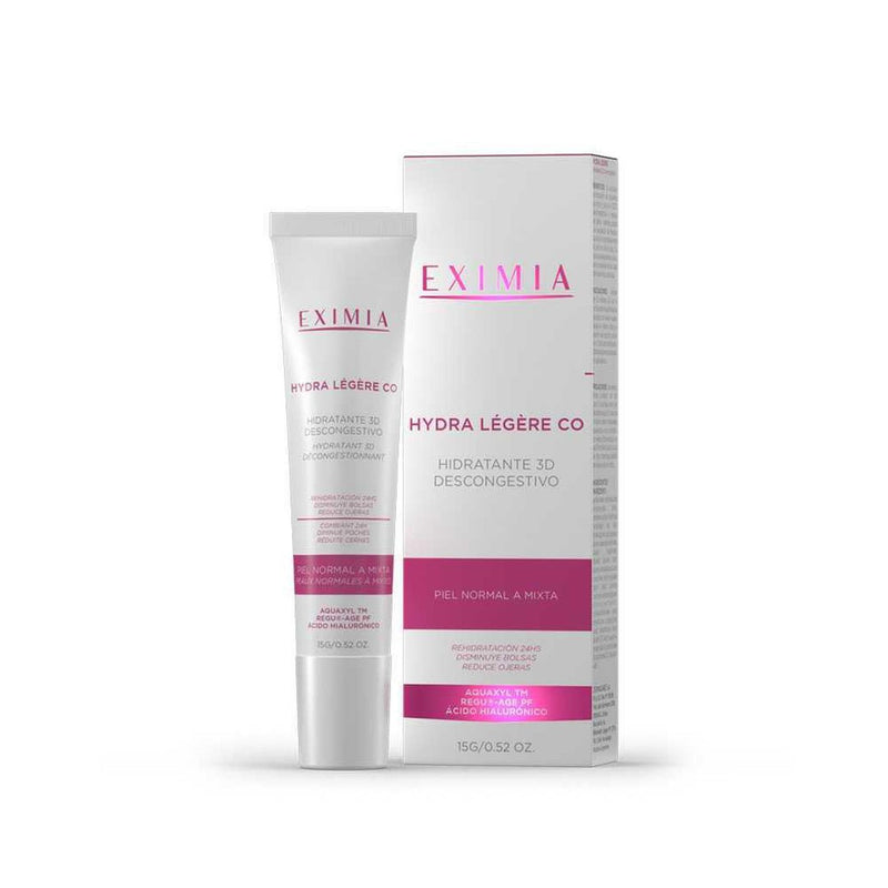 Eximia Hydra LlegEre Co Eye Contour Treatment for All Skin Types - Reduces Bags, Dark Circles and Provides Freshness 15G / 0.529Oz