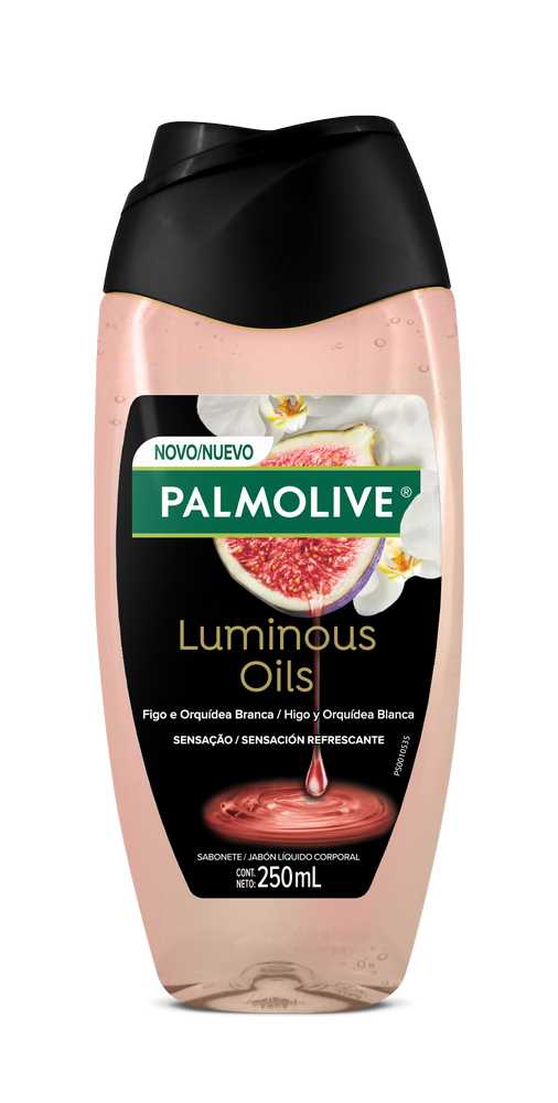 Experience Luxury with Palmolive Luminous Oils Fig & Orchid Shower Gel (250ml / 8.45fl oz)