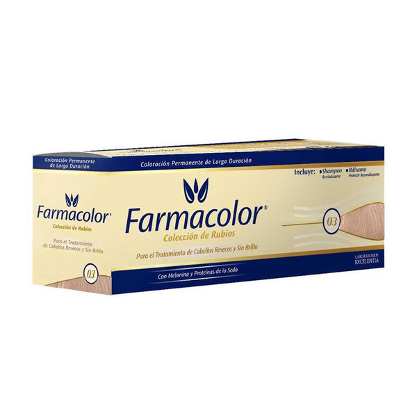Farmacolor Individual Hair Coloring Nbr 03 (47Gr / 1.65Oz): Natural, Long-Lasting Color and Shine with Ammonia-Free Formula