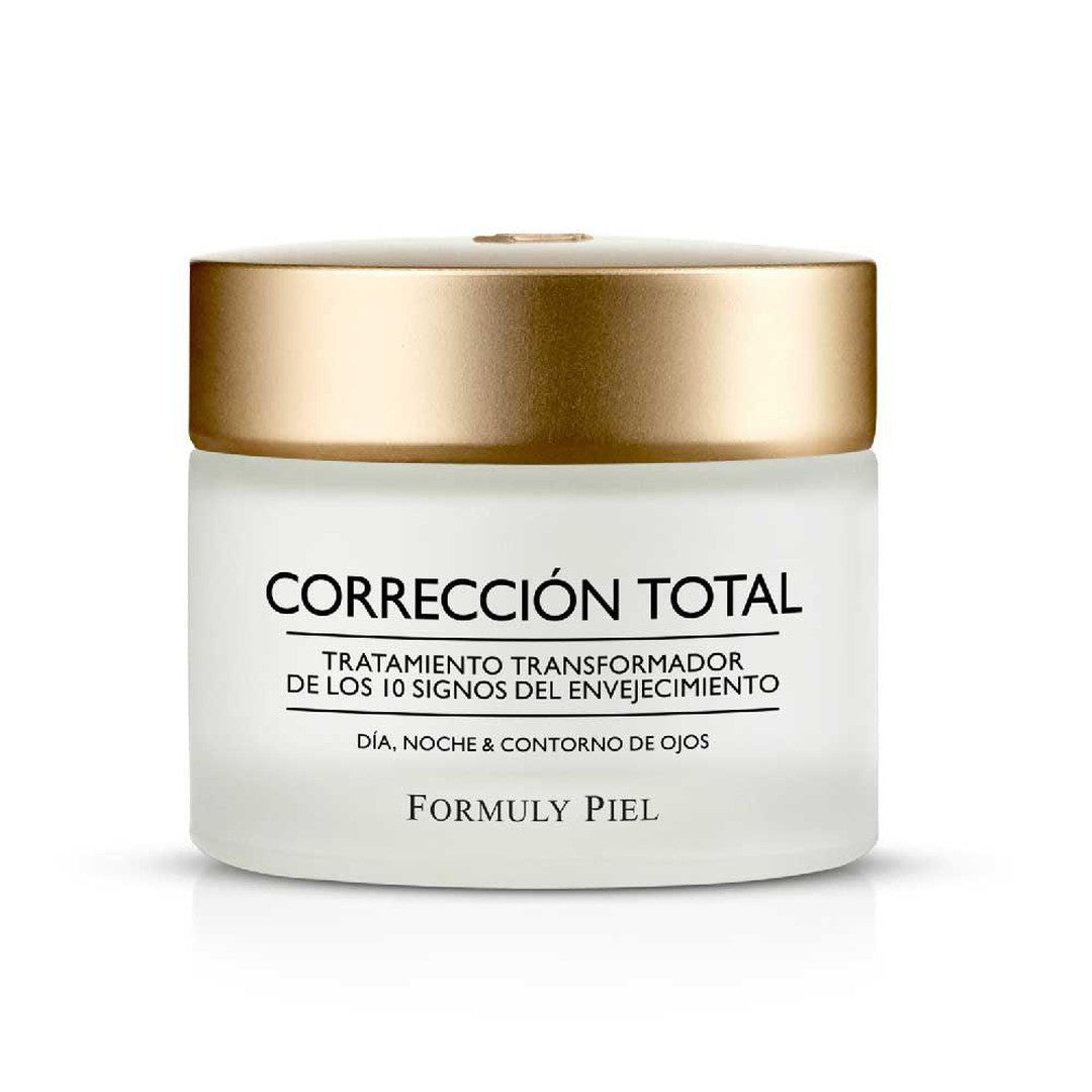 Formuly Piel Anti-Age Correction Cream Total (50Gr / 1.76Oz): Restore Firmness & Minimize Pores with Natural Ingredients