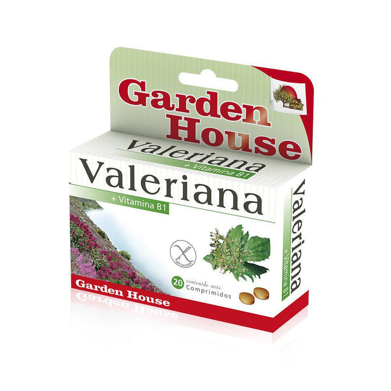 Garden House Valerian Vitamin B1 - Natural Tranquilizer, 40 Non-Habit Forming Tablets Made with Natural Ingredients