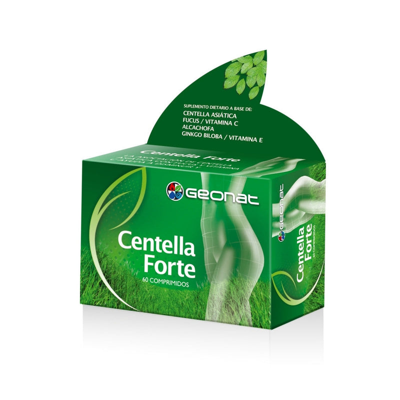 Geonat Centella Forte Stretch Marks & Circulation Pills: Reduce Cellulite, Improve Venous Circulation & Increase Skin Elasticity