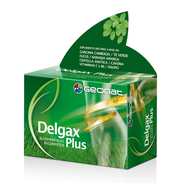 Geonat Delgax Plus Dietary Supplement(30 Tablets Ea.) Natural Weight Loss & Detox Support with Garcinia Cambogia, Fucus, Green Tea & More