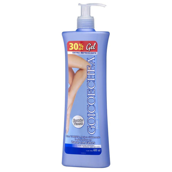 Goicoechea Summer Gel 400ml - Non-Greasy Formula with Natural Ingredients for Skin Irritation Relief