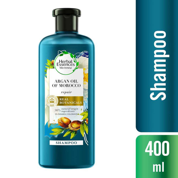 Herbal Essences Bio Renew Argan Oil Of Morocco Shampoo (400Ml/13.52Fl Oz) - Sulfate Free, Color Safe, Cruelty Free & Vegan Friendly