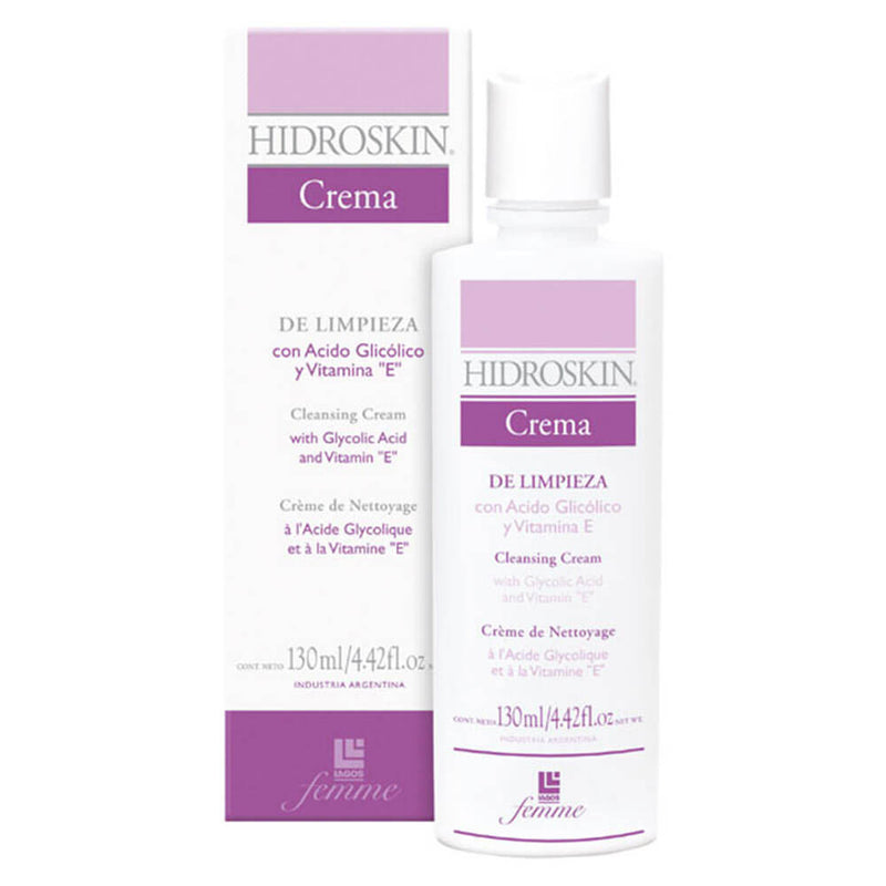 Hydroskin Cleansing Cream: Natural, Soothing Moisturizer for All Skin Types - Anti-Aging, Brightening, Non-Comedogenic, Hypoallergenic, Non-Greasy & Vegan Friendly