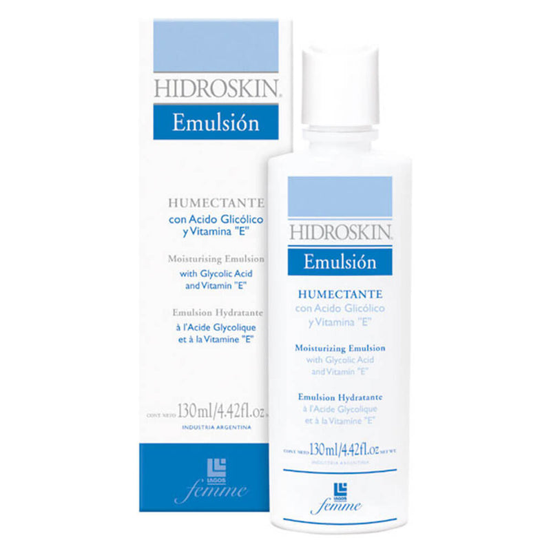 Hydroskin Moisturizing Emulsion: Non-Greasy, Lightweight Formula with Natural Plant Extracts