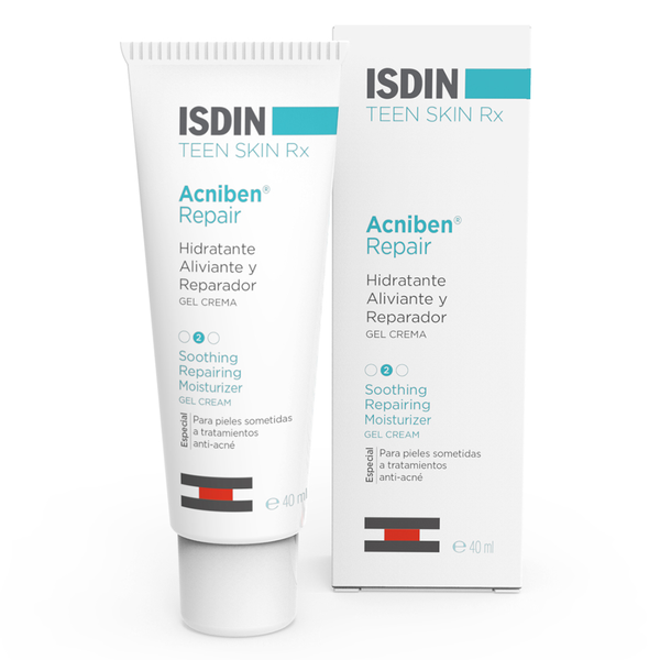 ISDIN Acniben TS Repair Moisturizer (40Ml / 1.35Fl Oz) - Non-Greasy, Fast Absorbing, Skin Repair Formula