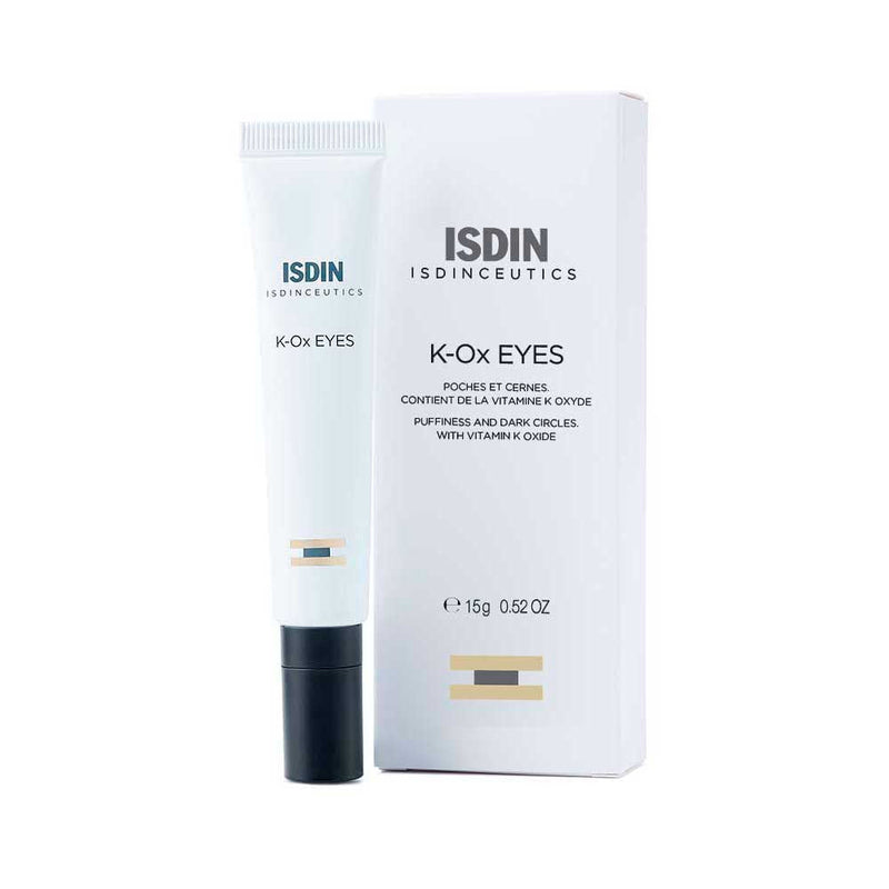 ISDIN K Ox Eyes 15ml/0.5fl oz to Reduce Bags, Brighten Dark Circles & Restore Skin Elasticity