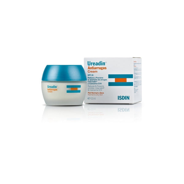 ISDIN Ureadin Anti-Wrinkle Cream (50Ml / 1.69Fl Oz): Hydrate, Protect, and Rejuvenate Skin with Coenzyme Q10 and SPF 20