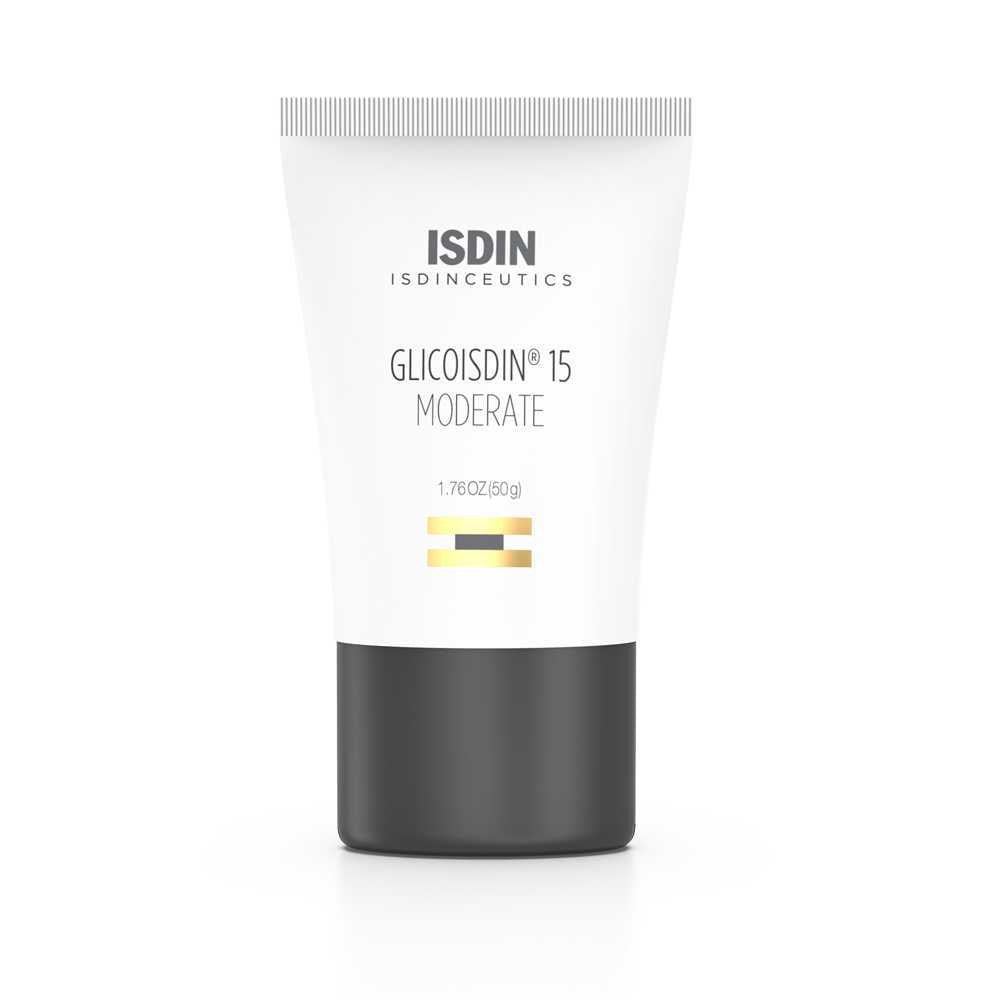 Isdin Facial Glycoisdin Gel 15% - 50ML with Aloe Vera, Reduces Wrinkles, Stimulates Collagen & Unifies Skin Tone
