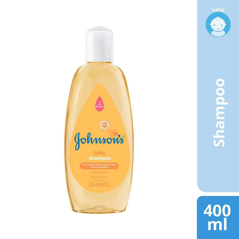 Johnson's pH Balanced Shampoo 400ml/13.52Fl Oz - Hypoallergenic, Physiological pH, Protects Baby's Hair & Scalp, Free of Dyes, Parabens, Sulfates