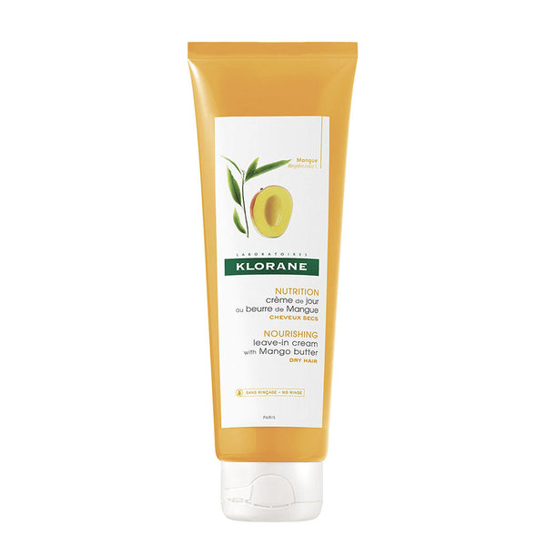 Klorane Mango Day Cream: Nourishes Dry Hair, Softens & Protects - 125ml/4.22fl Oz
