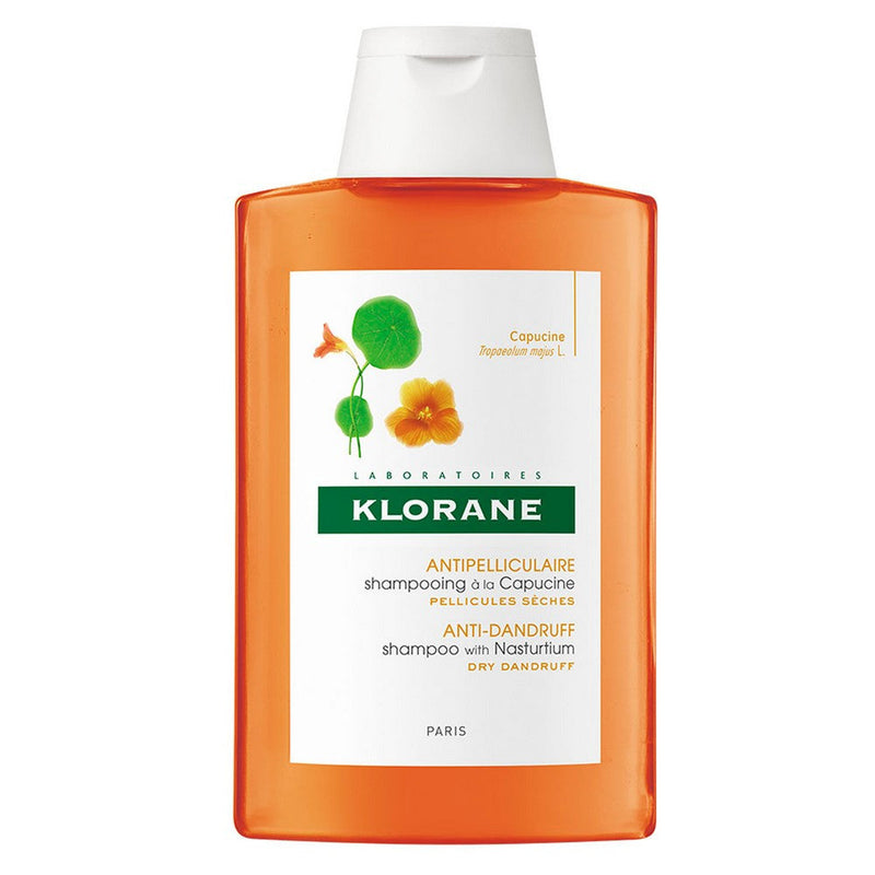 Klorane Nasturtium Shampoo 200Ml 6.76Fl Oz: Eliminate Dry Dandruff, Hypoallergenic & Detangling