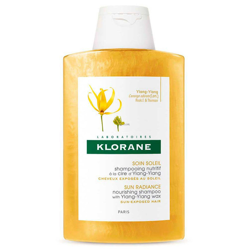 Klorane Ylang Ylang Shampoo 200ml / 6.76FL Oz : Double Nutrition, Anti-Salt Cleansing Base and More