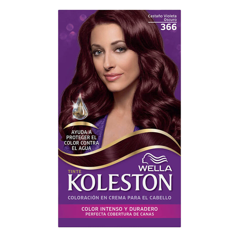Koleston Hair Coloring Kit 366 Dark Violet Brown - 1 Pack